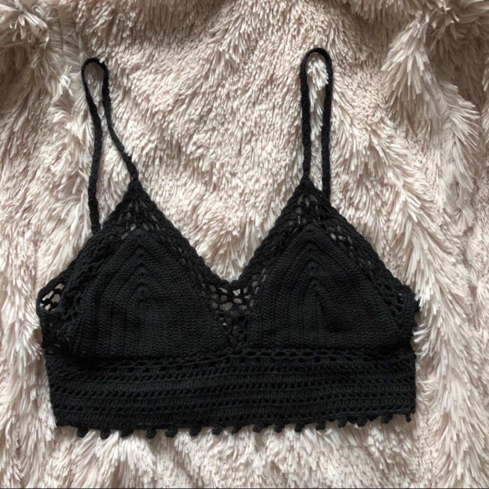 Urban outfitters ecote crochet top